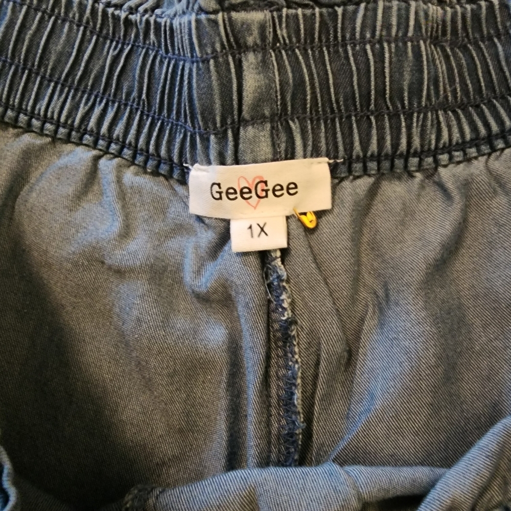 GEEGEE WIDE LEG PANTS- SIZE-1XL - Picture 3 of 3